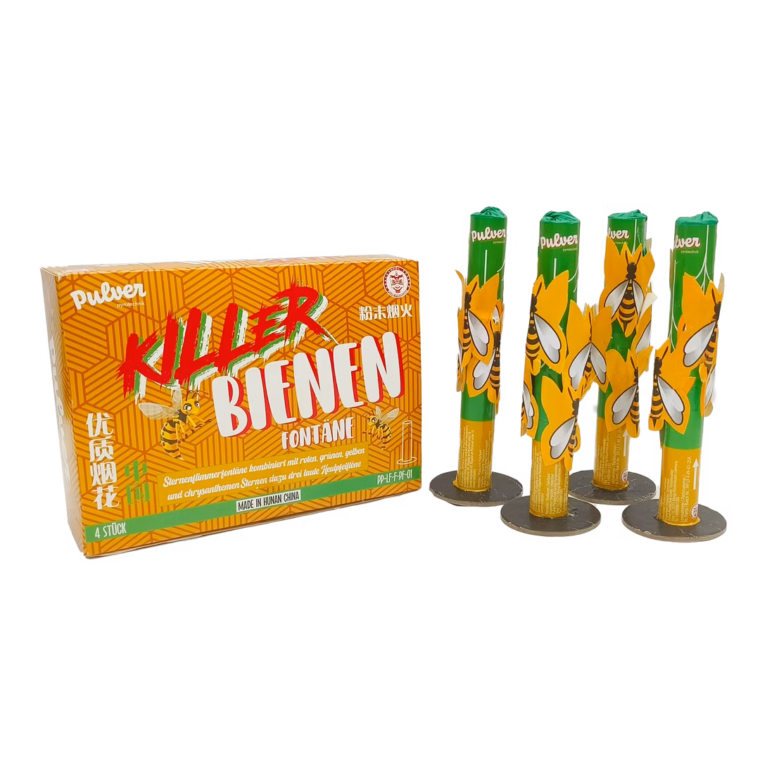 Killer Bienen Fontänen