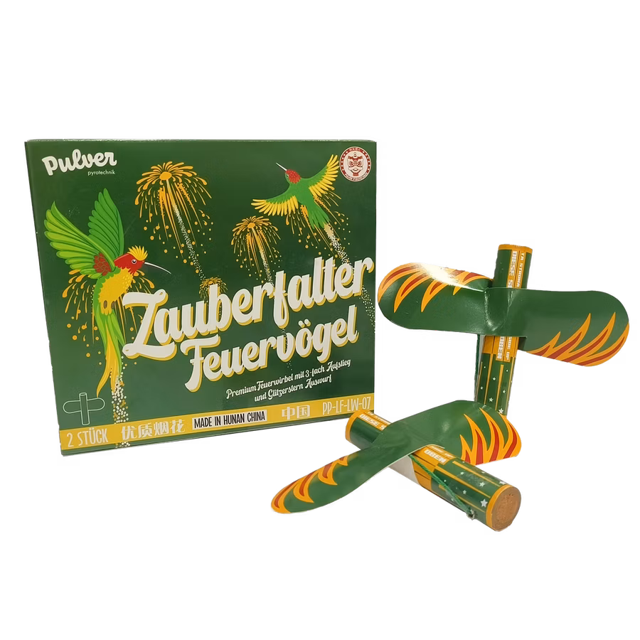 Zauberfalter Feuervögel